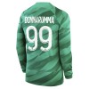 Camisetas Paris Saint Germain 2023-24 Donnarumma 99 Portero Primera Manga Larga - Hombre